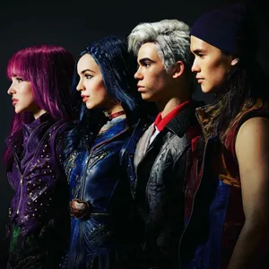 Disney Descendants Side View Wallpaper