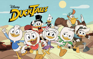 Disney Ducktales Scrooge Mcduck And Friends Wallpaper