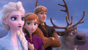 Disney Frozen 2 Characters Hd Wallpaper