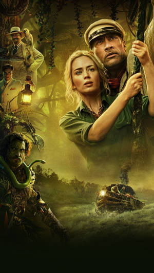 Disney Movie Jungle Cruise 2021 Poster Wallpaper