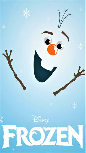 Disney Olaf Vector Art Wallpaper