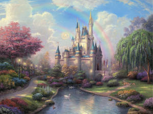 Disneyland, Park, Art, Fairy, Painting Wallpaper