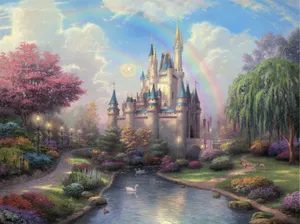 Disneyland, Park, Art, Fairy, Painting Wallpaper