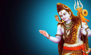 Divine Image Of Shiv Shankar In High Definition Wallpaper