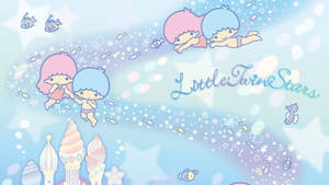 Diving Little Twin Stars Wallpaper