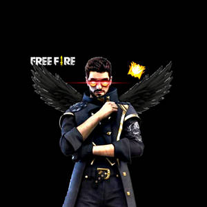 Dj Alok Free Fire Black Wings Wallpaper