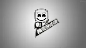 Dj Marshmello Mask Art Wallpaper
