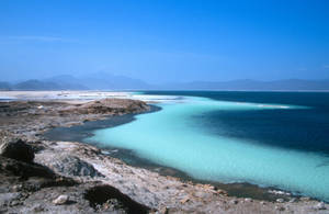 Djibouti Lac 'assal Beautiful Scenery Wallpaper