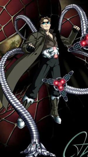Doctor Octopus Animated Art Wallpaper