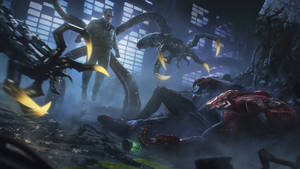Doctor Octopus Ps4 Game Scene Wallpaper