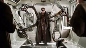 Doctor Octopus Train Scene Wallpaper