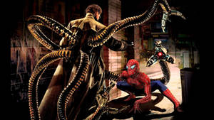 Doctor Octopus Vs Spider-man Wallpaper