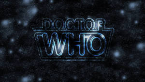 Doctor Who Hd Neon Blue Wallpaper