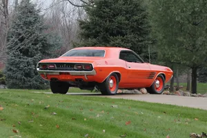 Dodge Challenger Rallye Rear End Wallpaper