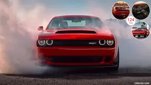 Dodge Challenger Srt Highlight Features Wallpaper