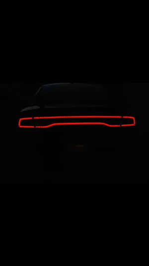 Dodge Challenger Tail Lights - Red Wallpaper