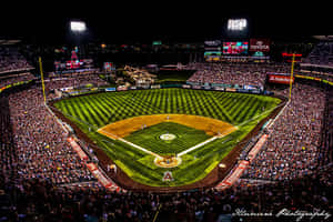 Dodger Stadium At Sunset Wallpaper