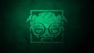 Dokkaebi Rainbow Six Siege Icon In Green Wallpaper