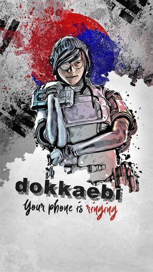 Dokkaebi Rainbow Six Siege South Korea Flag Wallpaper