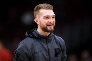 Domantas Sabonis Handsome Portrait Wallpaper