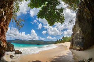 Dominica Island Cave Wallpaper