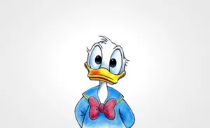 Donald Duck Drawing Wallpaper