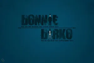Donnie Darko Movie Graphic Poster Wallpaper
