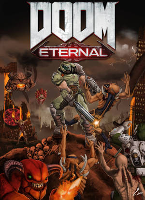 Doom Eternal Cover Wallpaper