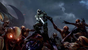 Doom Game Fight Wallpaper