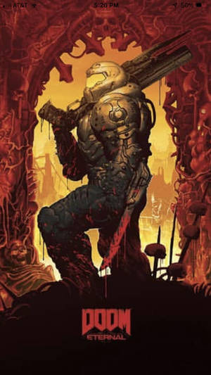 Doom Slayer Doom Eternal Art Wallpaper
