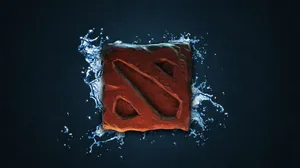 Dota 2 3d Gaming Logo Wallpaper