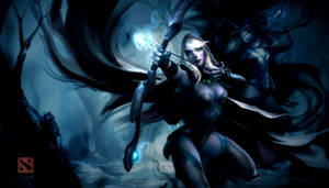 Dota 2 Drow Ranger Hd Wallpaper Wallpaper