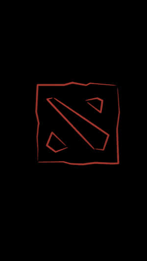 Dota 2 Phone Logo Wallpaper