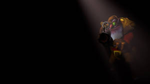 Dota 2 Sniper In Dark Wallpaper