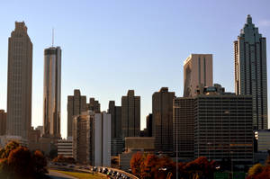 Downtown Atlanta Skyline Wallpaper