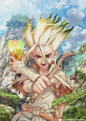 Dr Stone And Friends Wallpaper