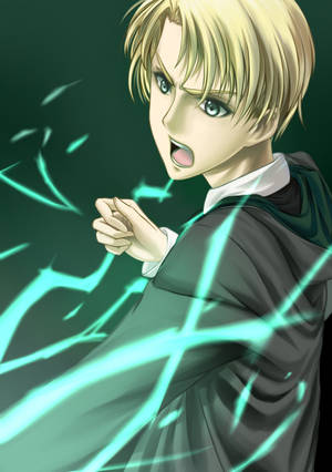 Draco Harry Potter Anime Wallpaper