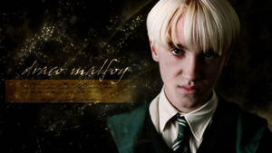 Draco Malfoy Fanart Poster Wallpaper