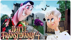 Dracula And Ericka Van Helsing From Hotel Transylvania Wallpaper