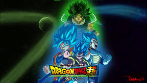 Dragon Ball Super Broly Saiyan Poster Wallpaper