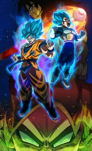 Dragon Ball Super Broly Super Saiyan Blue Wallpaper