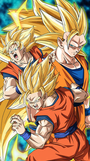 Dragon Ball Z Saiyan Saiyan Saiyan Saiyan Sai Wallpaper