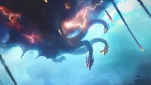 Dragon Monster Of Sky Wallpaper