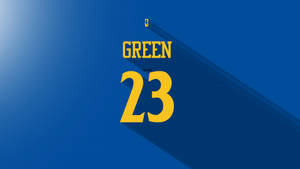 Draymond Green 23 Blue Art Wallpaper