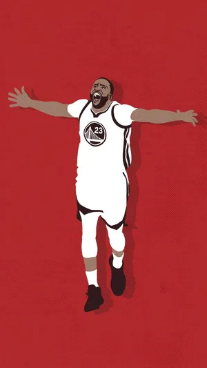 Draymond Green Vector Art Wallpaper