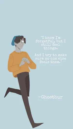 Dream Smp Ghostbur Quote Wallpaper