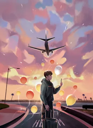 Dreamnotfound Airport Flight Wallpaper