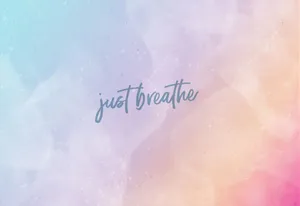 Dreamy Shades Of Pink And Blue Wallpaper