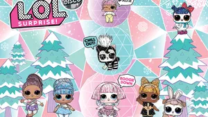 Dress Up In Style With The Fashionable Lol Doll! Wallpaper