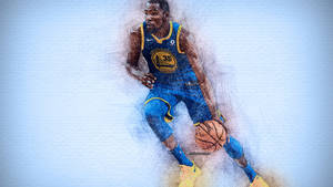 Dribble Kevin Durant Cool Wallpaper